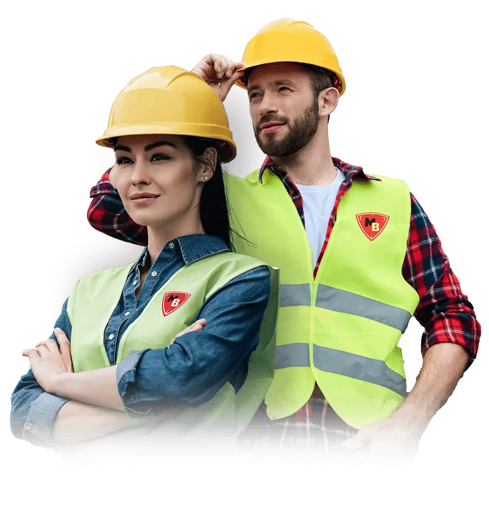 Mitarbeiter bei der Brandwache einer Baustelle MB Security Mitarbeiter bei der Brandwache für Ihr Unternehmen